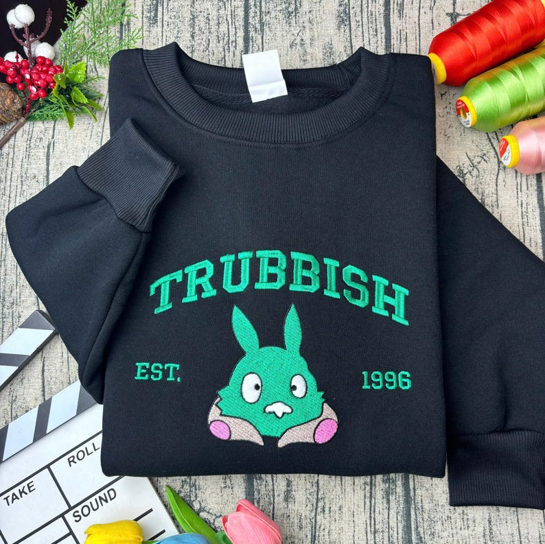 Custom embroidered sweatshirt product example 3