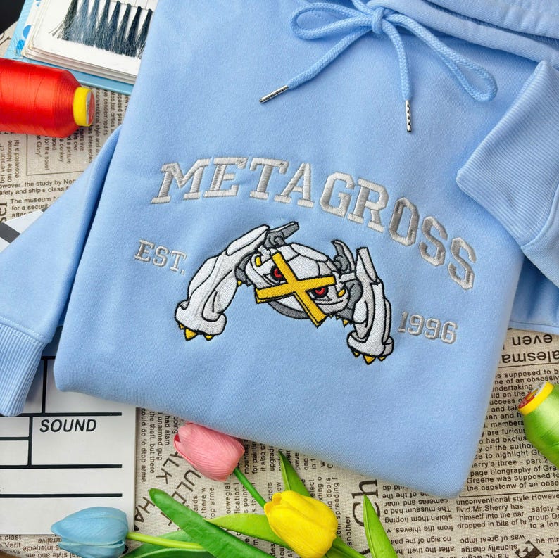 Custom embroidered sweatshirt product example 4