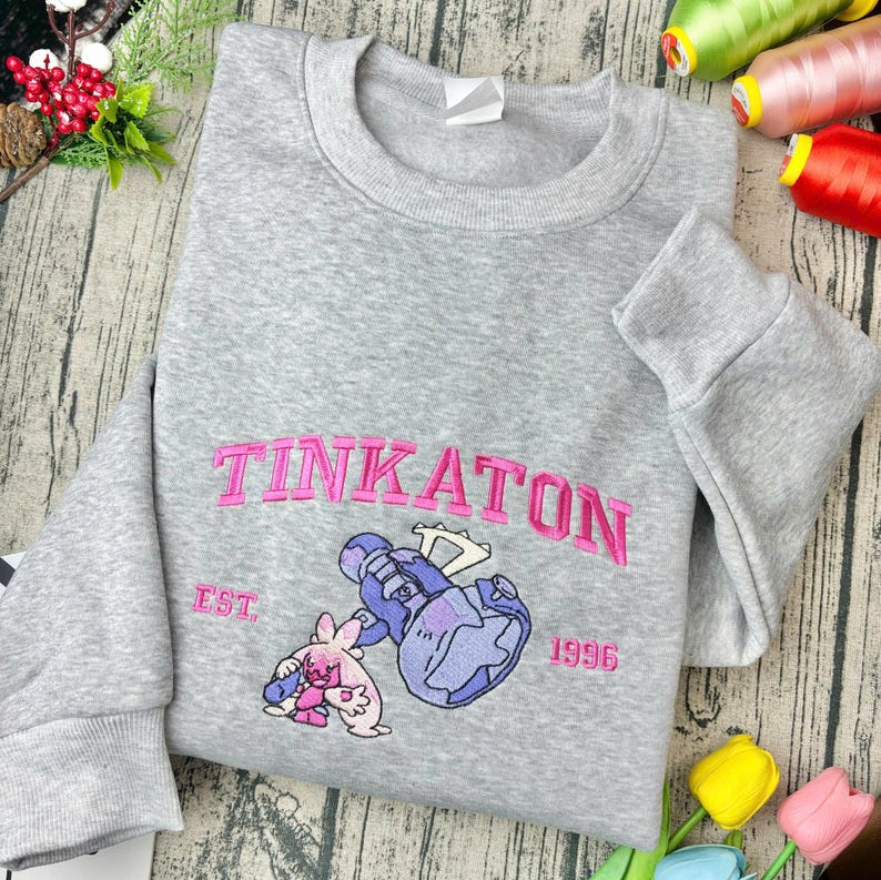 Custom embroidered sweatshirt product example 5