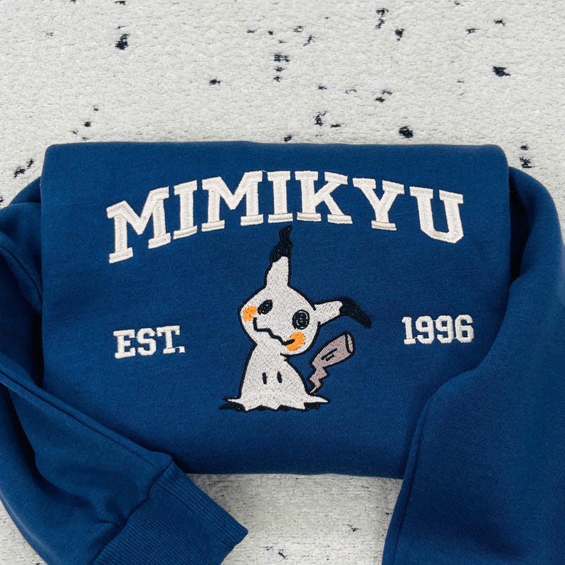 Custom embroidered sweatshirt product example 6
