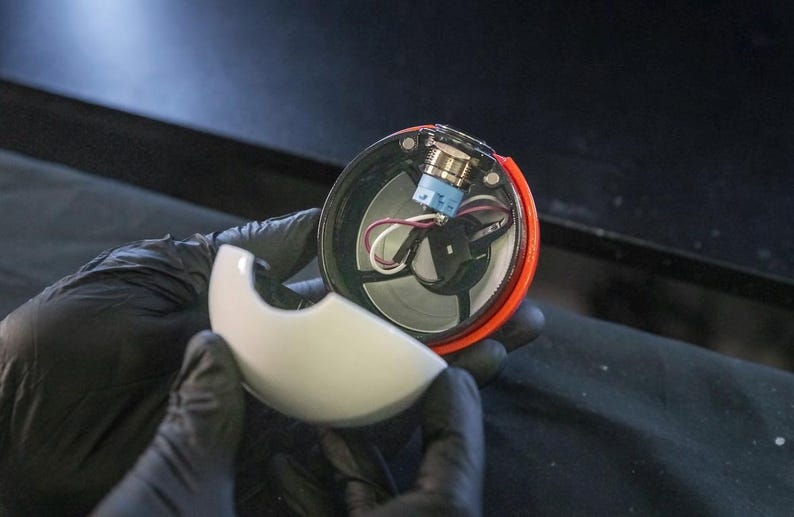 Handmade LED Pokéball product view 8