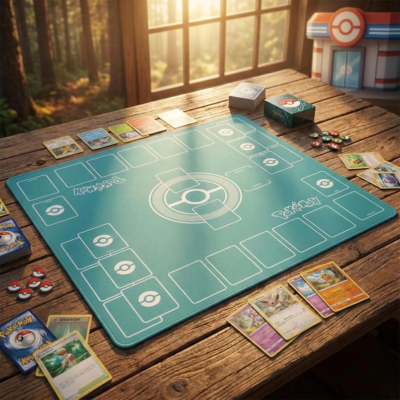 Two-Player TCG Battle Mat product photograph