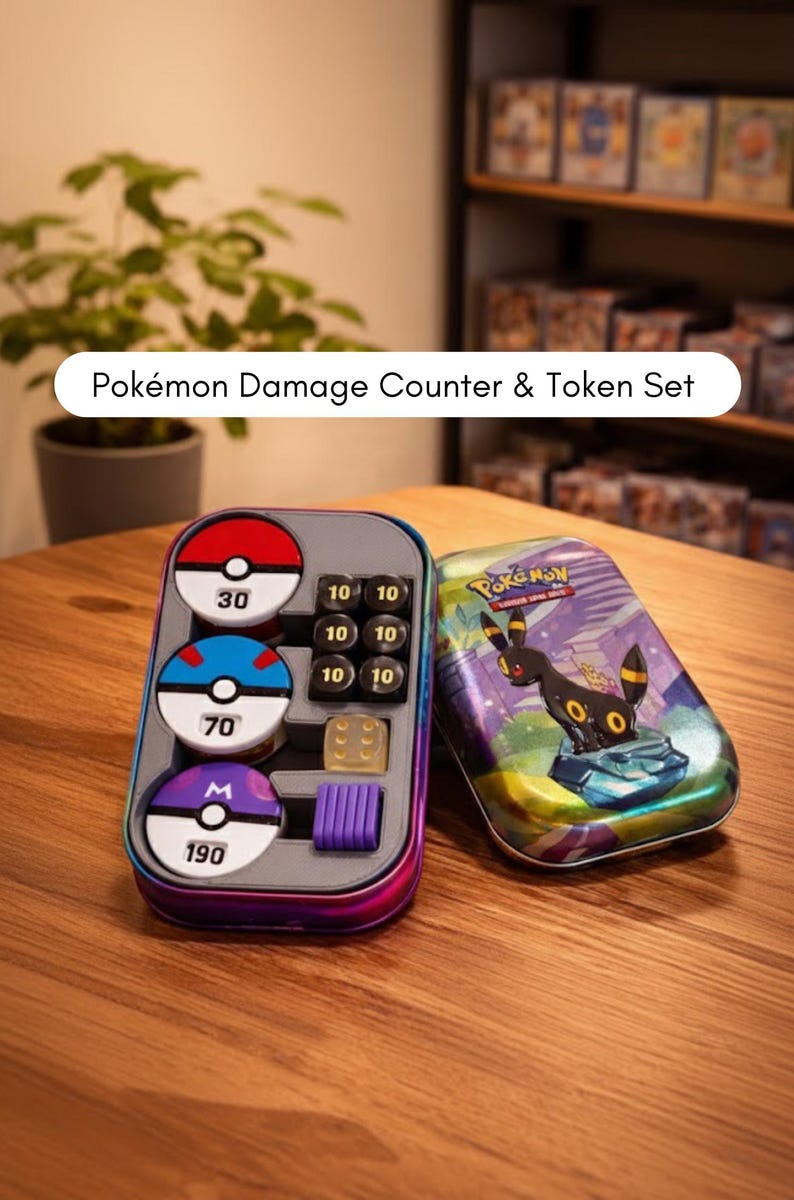 TCG Damage Counter & Token Set