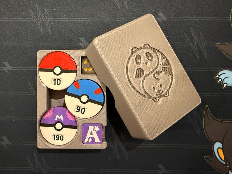TCG Damage Counter & Token Set product photograph