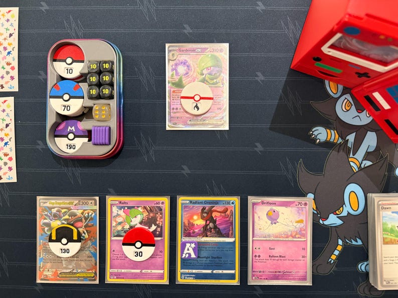 TCG Damage Counter & Token Set product photograph