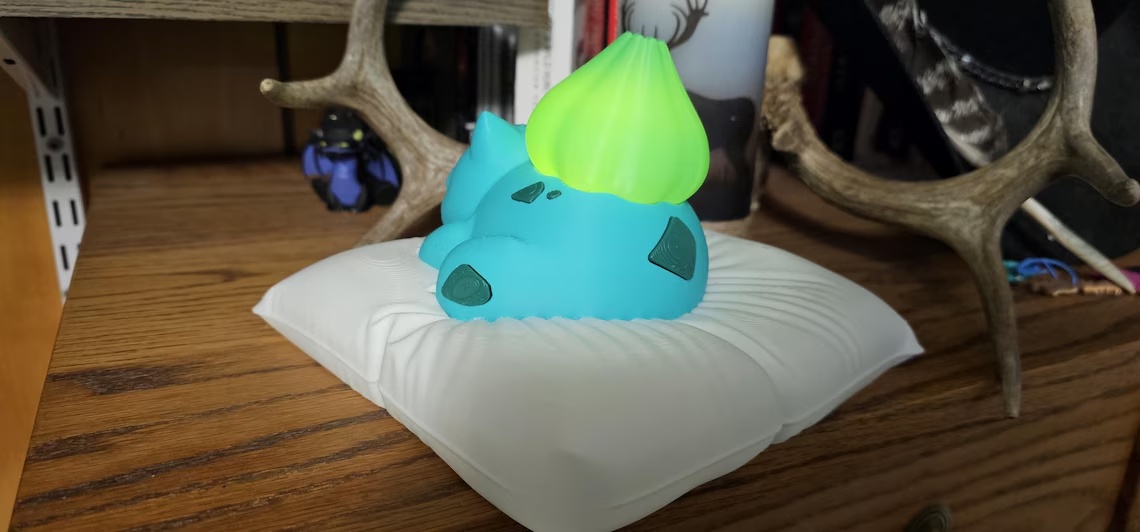 Sleeping Bulbasaur Pillow Night Light product photograph 5