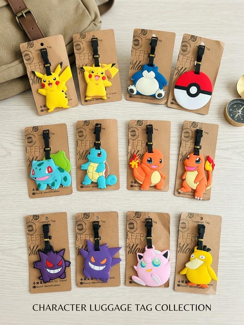 Pocket Monster Luggage Tag