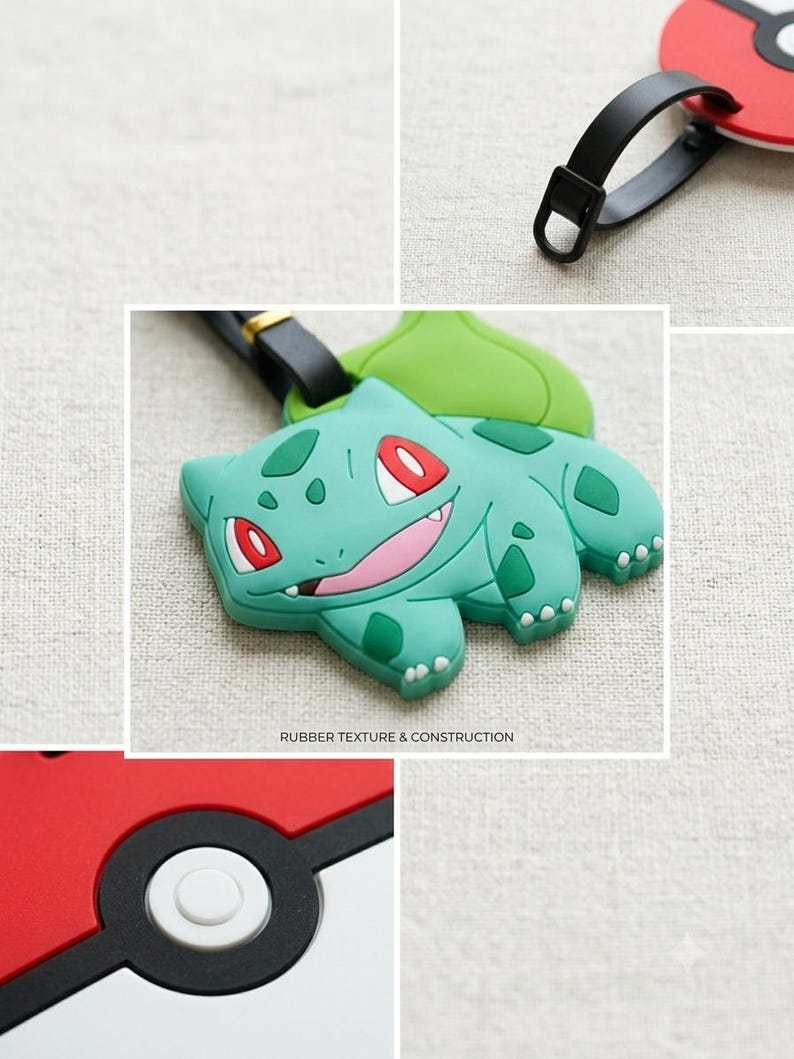 Pocket Monster Luggage Tag product photograph