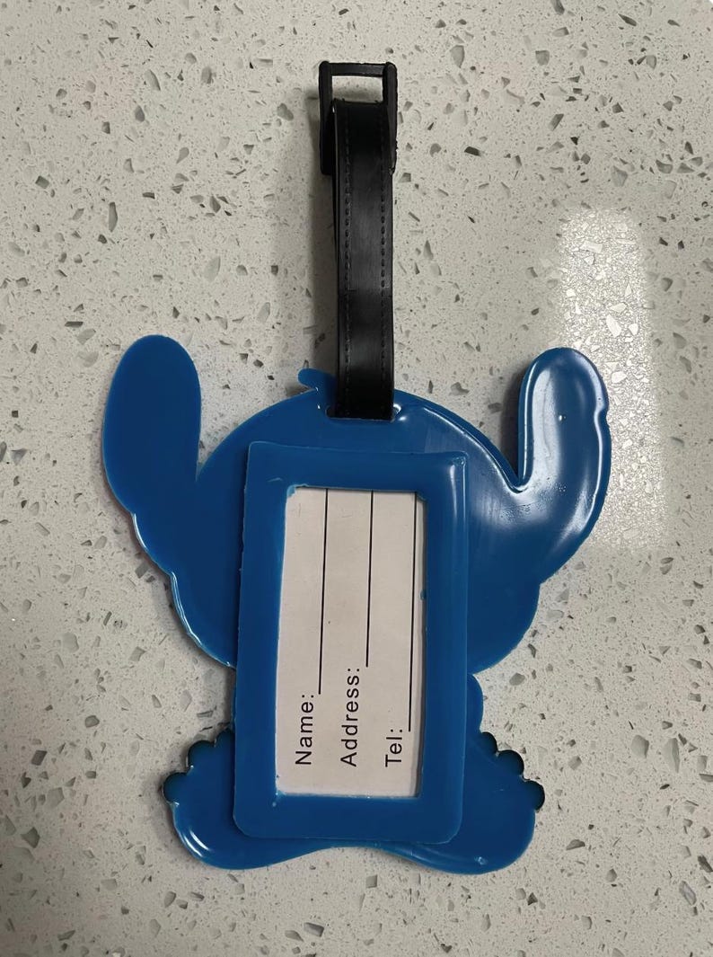 Pocket Monster Luggage Tag product photograph