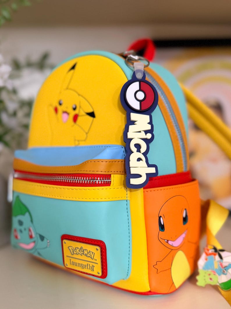 Personalized Pocket Monster Name Tag
