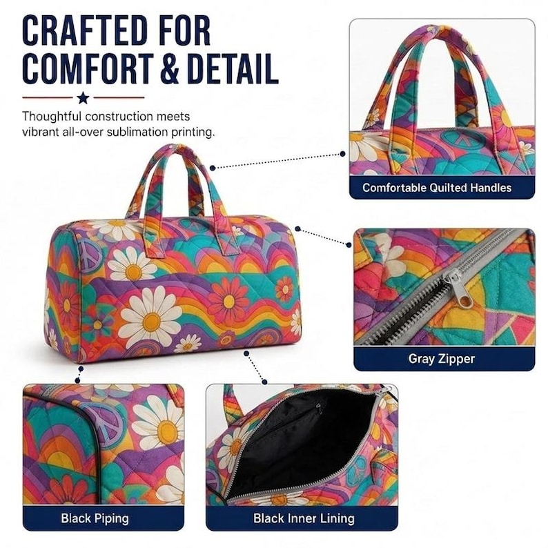 Pikachu and Friends weekender travel bag product view 3
