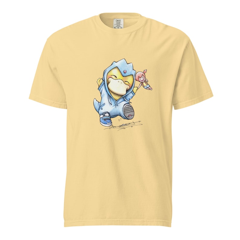 Costume Psyduck garment-dyed heavyweight T-shirt